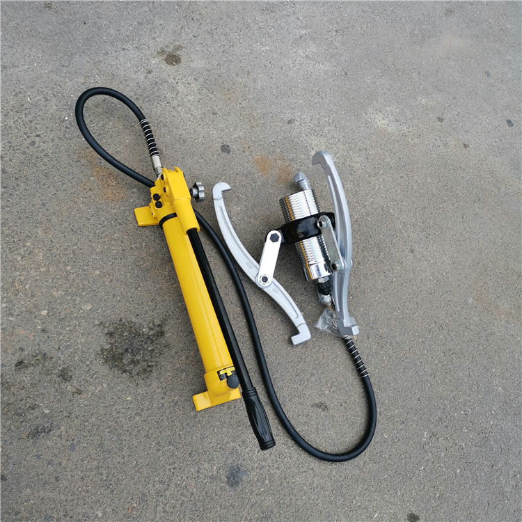 液压拔轮器液压扒子三爪拉马50t拔轮器