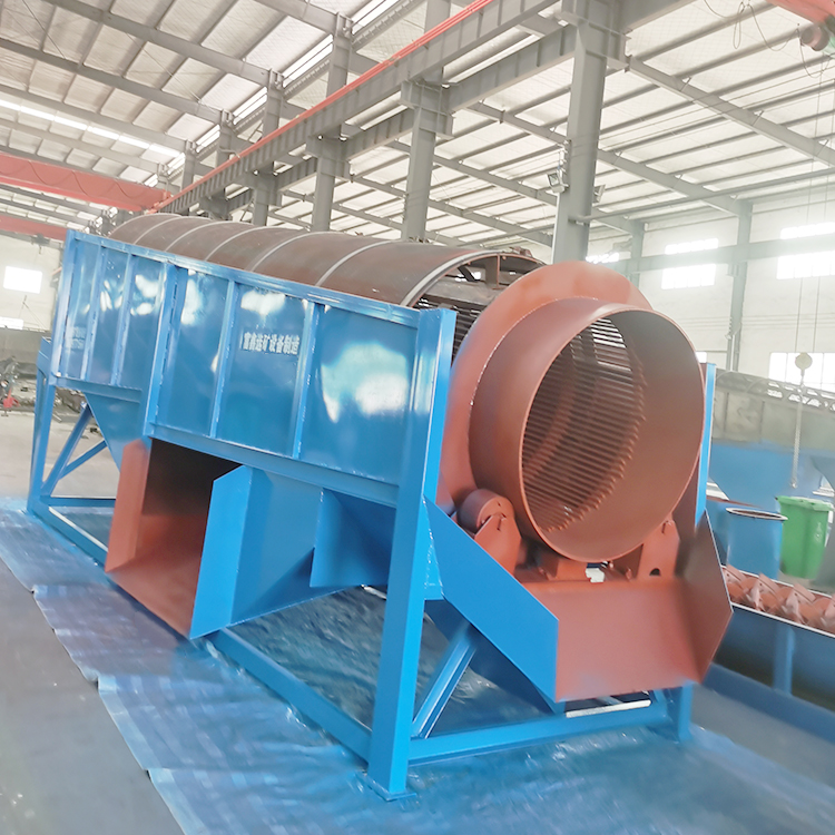 滚筒筛厂家煤干石大型滚筒筛无轴式矿石滚筒筛选机有轴震动筛