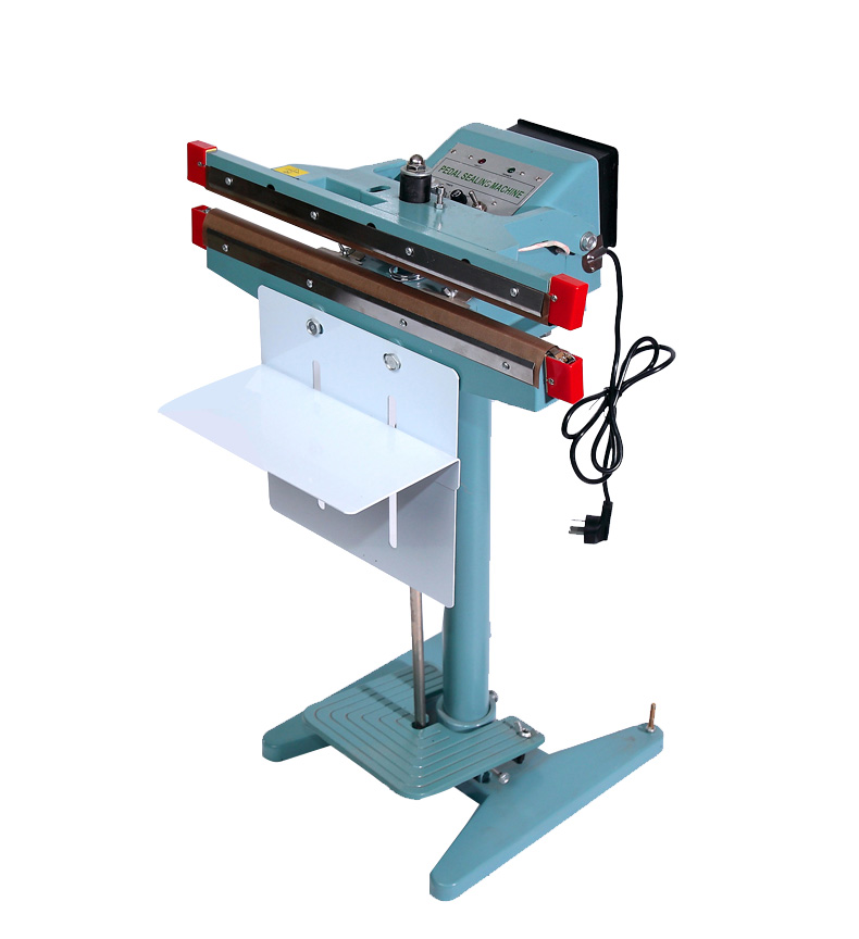 脚踏封口机 塑料袋pe薄膜脚踩立式铝架上下加热 活鱼打包运输包装袋