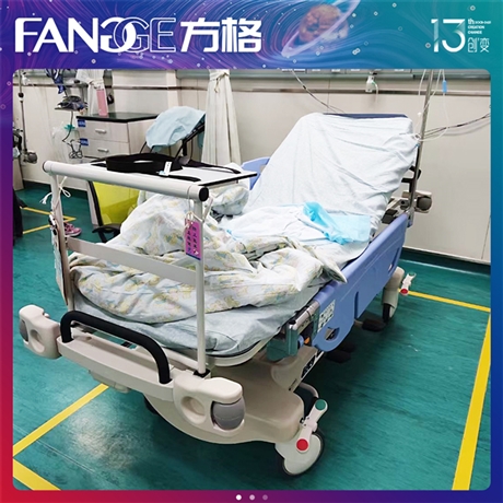 液压式医疗急救床 一览方格牌医用平车豪华款