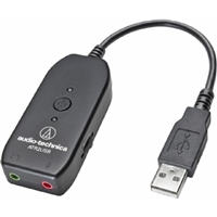 铁三角 Audiotechnica ATR2USB 35毫米到USB音频适配器产品介绍
