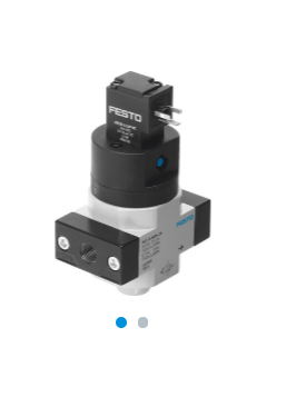 FESTO电动开关阀+插座HEE-1/4-D-MINI-24+MSSD-EB