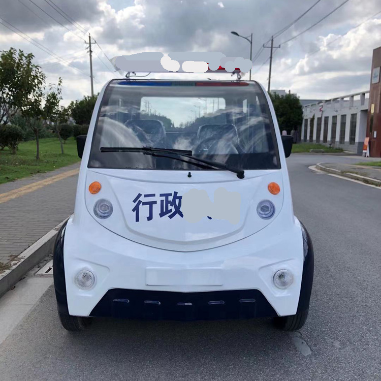 凯驰瑞5座封闭式电动巡逻车厂家直发 全国质保 支持来厂看车
