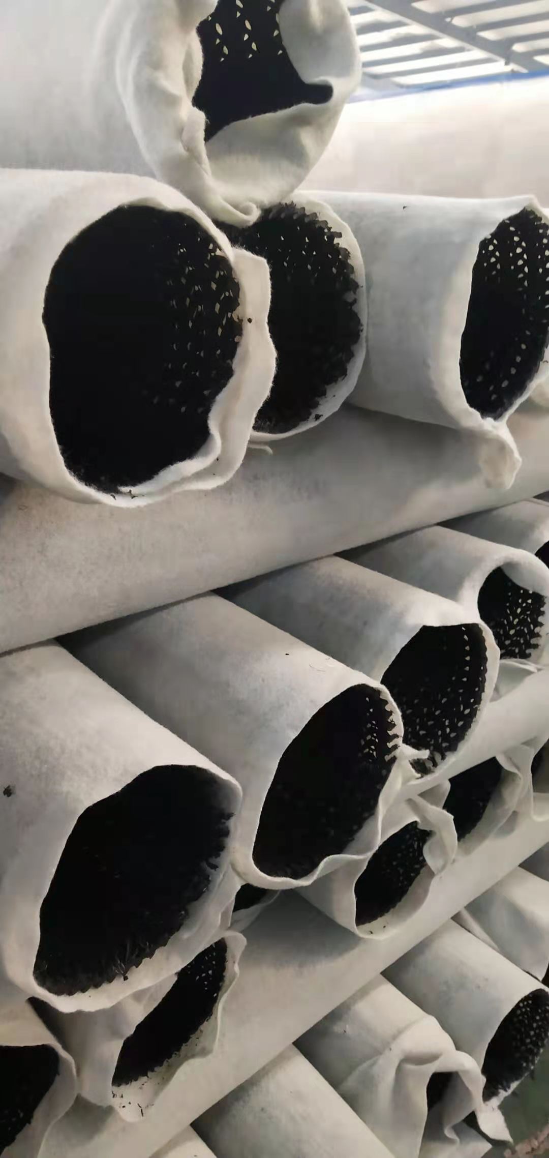 塑料盲沟厂家 直径200内支撑塑料盲沟