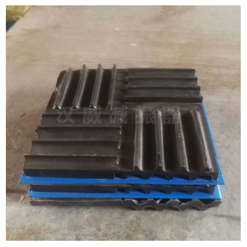 橡胶减震垫工业阻尼弹簧减震器橡胶支座定制黑色橡胶减震器