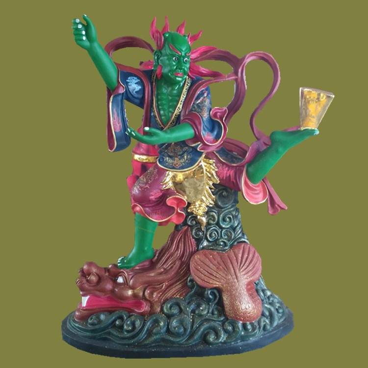 魁星爷神像魁星跳斗魁星踢斗文昌帝君文殊菩萨树脂佛像