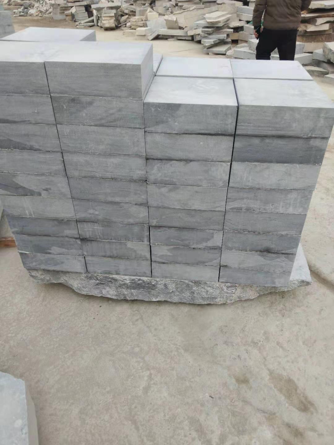 供应机切青石板 庭院别墅 酒店室内外 仿古抛光板 厂家加工定制