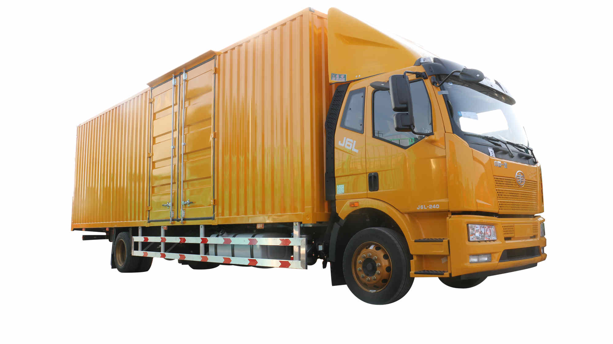 锣响集装箱运输车 快递运输车 新国标车型