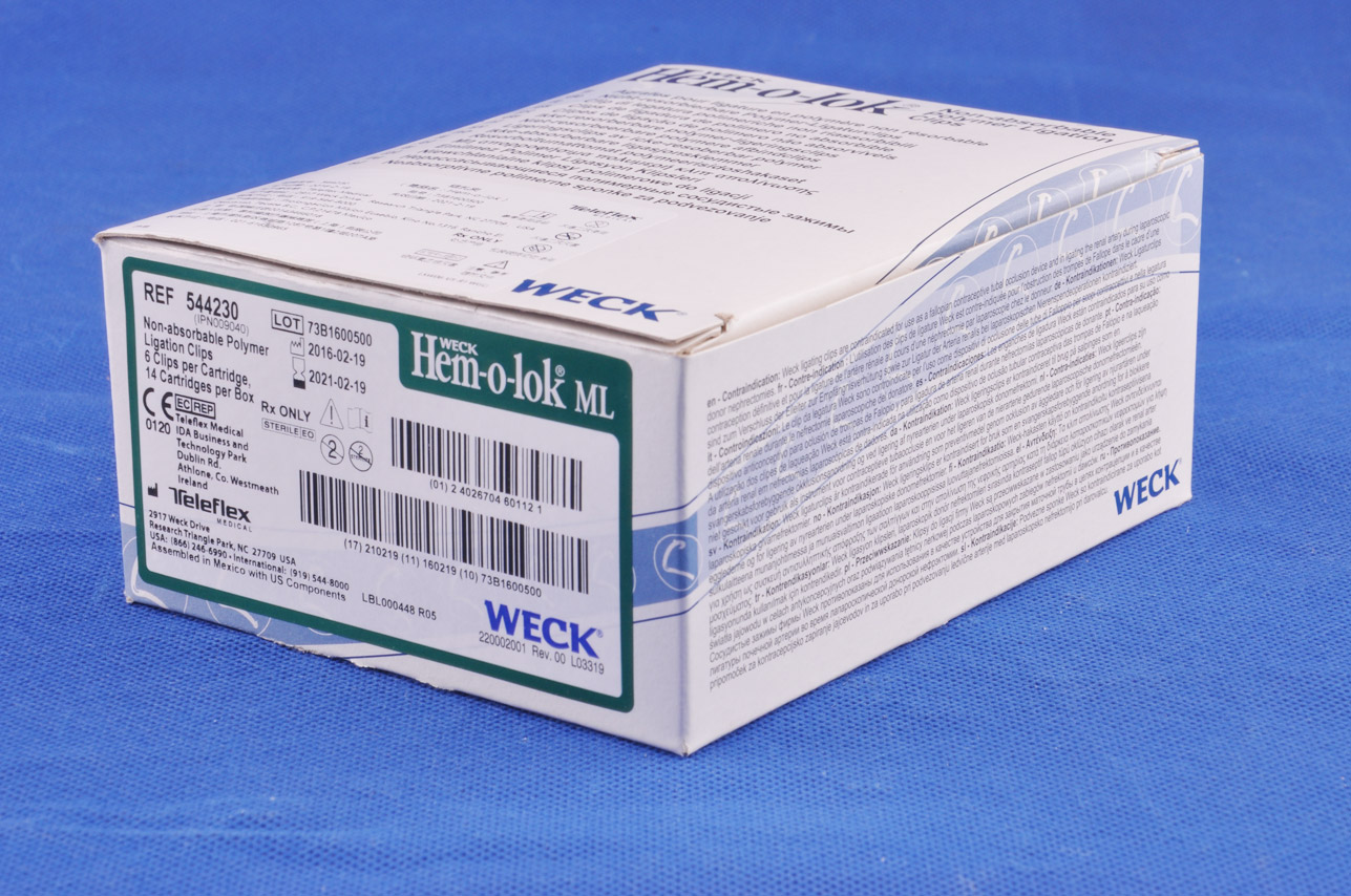 止血结扎夹美国泰利福teleflex绿钉544230威客止血夹