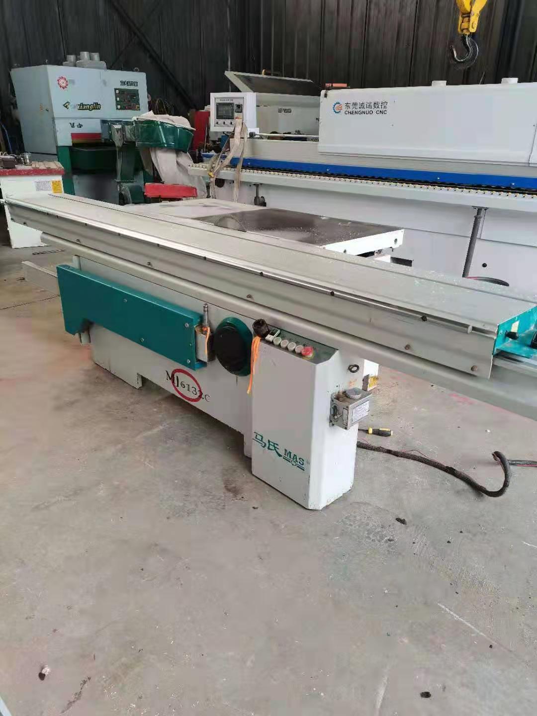 供应二手马氏往复锯广东桦桦封边机砂光机四面刨