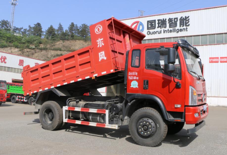 小黃牌東風華神42米單橋自卸車報價東風特商自卸車160馬力價格