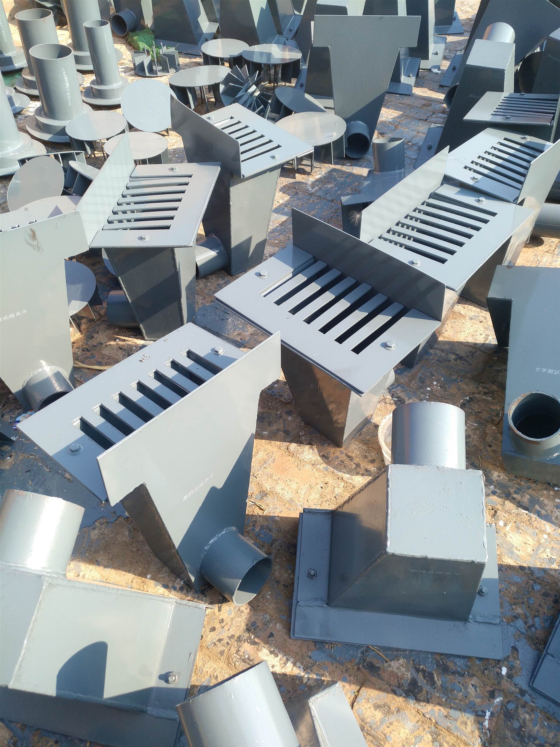 佰誉管道供货87型型雨水斗钢制87型雨水斗楼顶排水侧排雨水斗