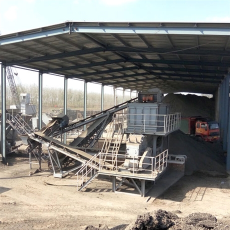 南通市混合料破碎机厂家  沥青热再生破碎机视频图片