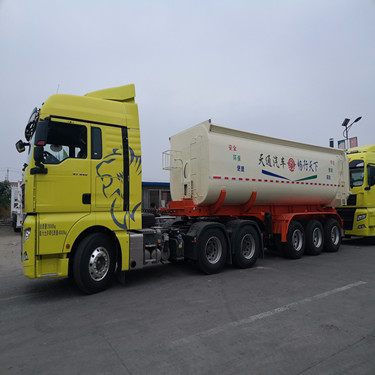 罐式后翻自卸挂车整车价格