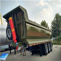 百吨王江西后翻自卸半挂车