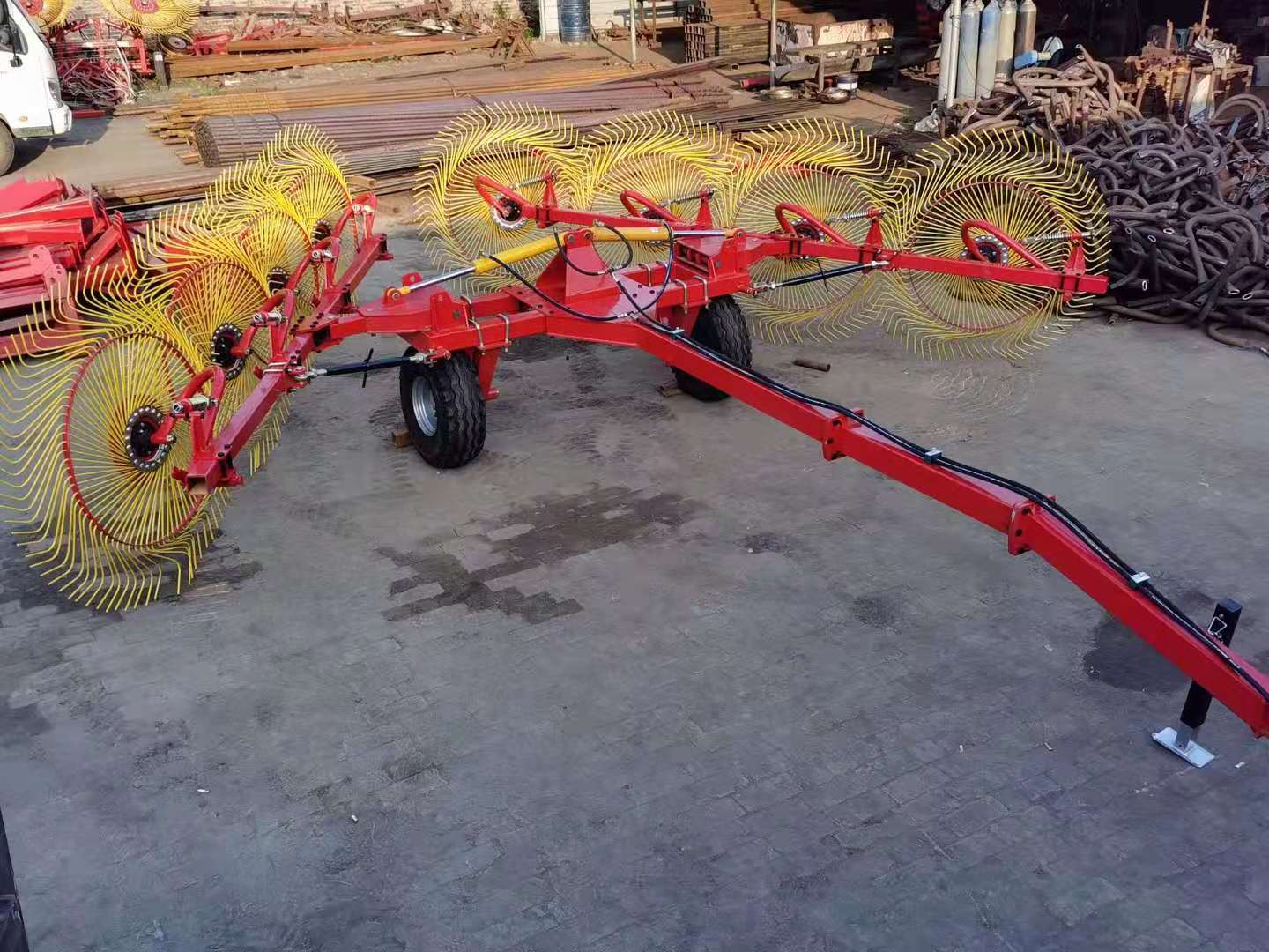 直梁仿形小型搂草机一件代发