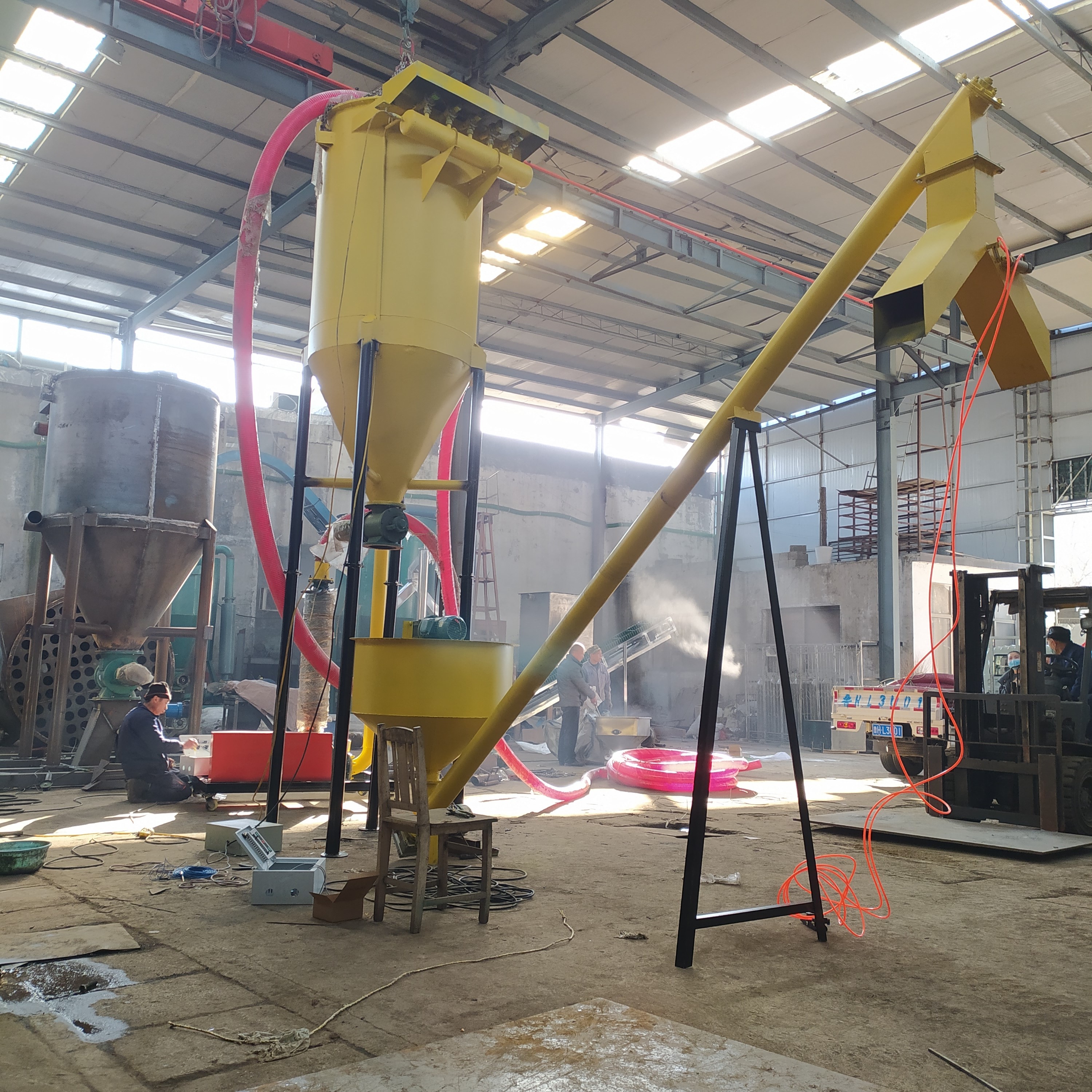 细沙除尘气力输送机xwzf湖南石英砂海绵砂气力吸沙机