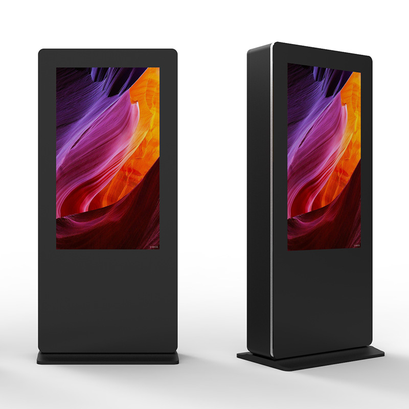 户外广告机定制 室内高清lcd数字标牌展示屏 55寸液晶触摸一体机