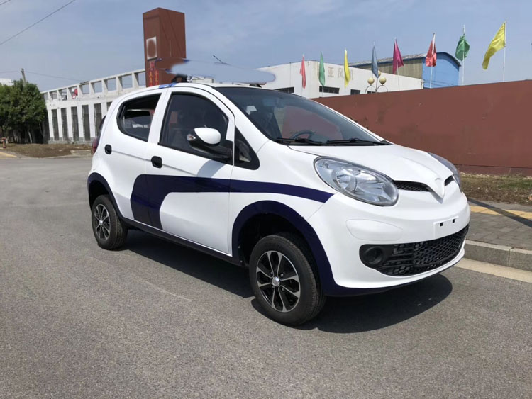 suv电动巡逻车四座五座封闭式电瓶巡逻车新能源suv型巡逻车