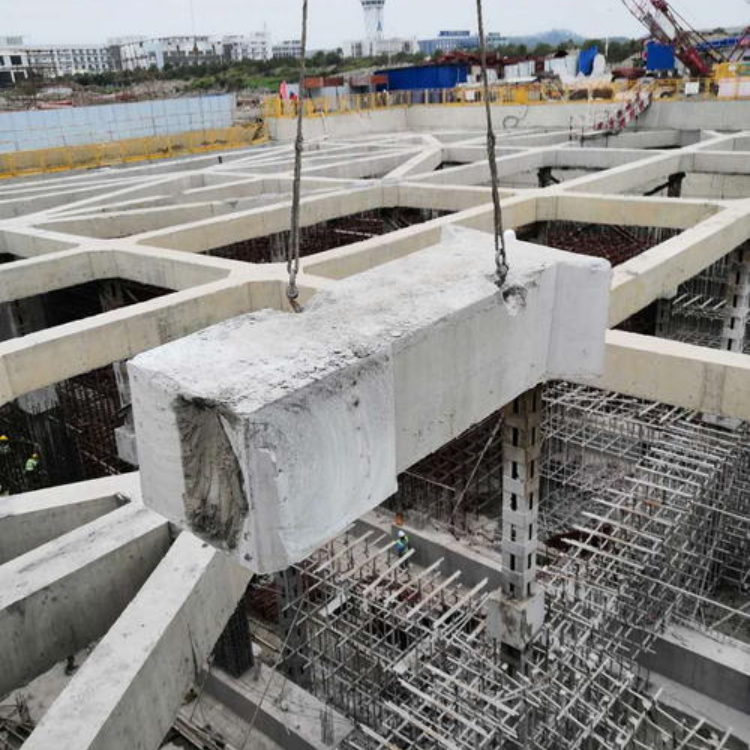 浙江宁波混凝土切割基坑支护支撑梁静力切割拆除