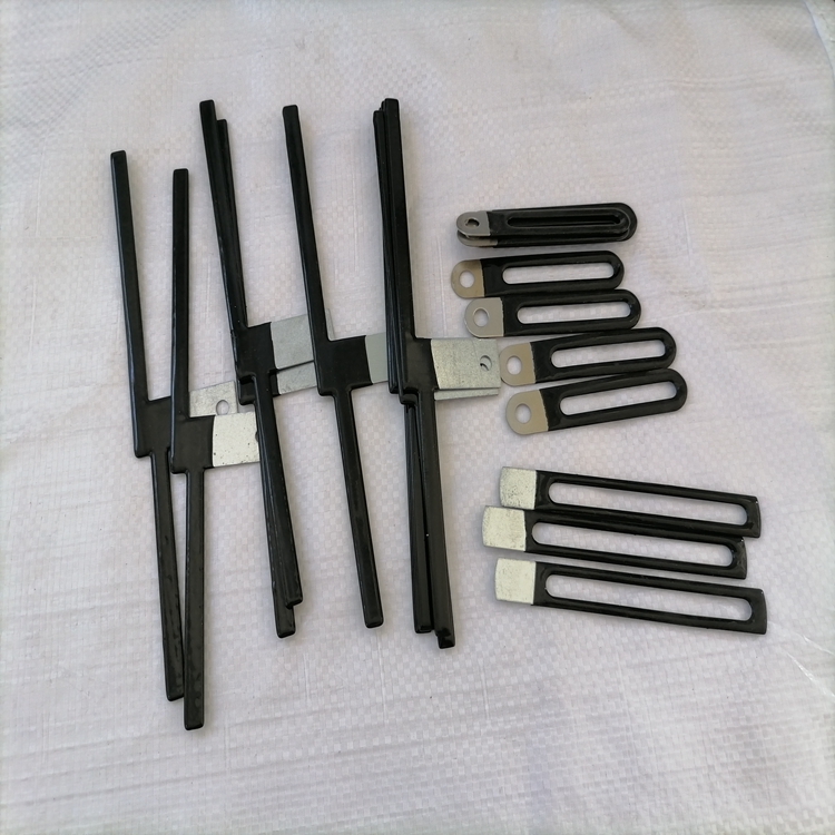 包胶线夹 包塑电缆固定卡子 摩托车线路固定夹 Φ13单管夹片线束卡