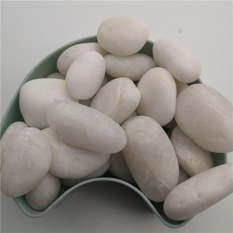 供应永顺景观白色砾石白色石子白色水刷石石子