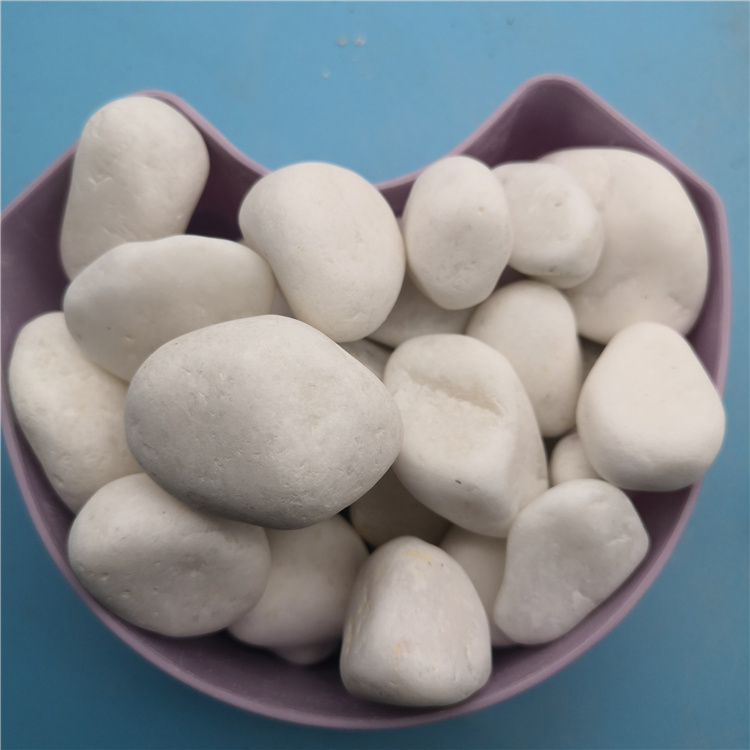 供应永顺景观白色砾石白色石子白色水刷石石子