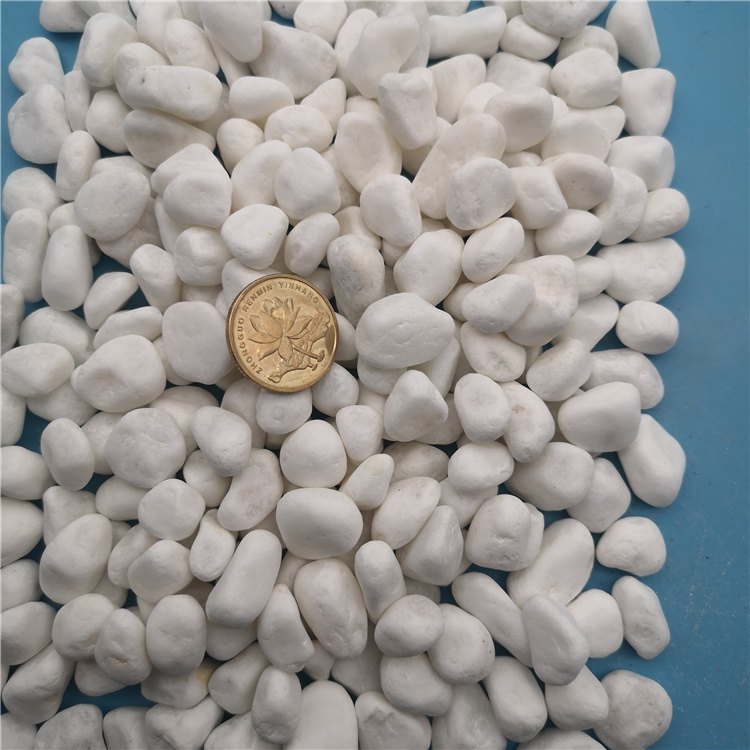 雪花白白石子 天然白石子 盆栽白石子 机制白色洗米石白石子:顾名思义
