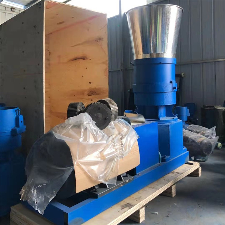 鸡鸭猪颗粒饲料机牛羊饲料颗粒机器兔子饲料加工机制作机厂家