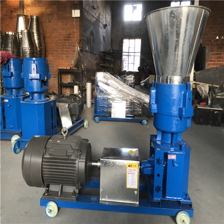 鸡鸭牛羊饲料颗粒机 养殖户颗粒粉碎机 小型制作机