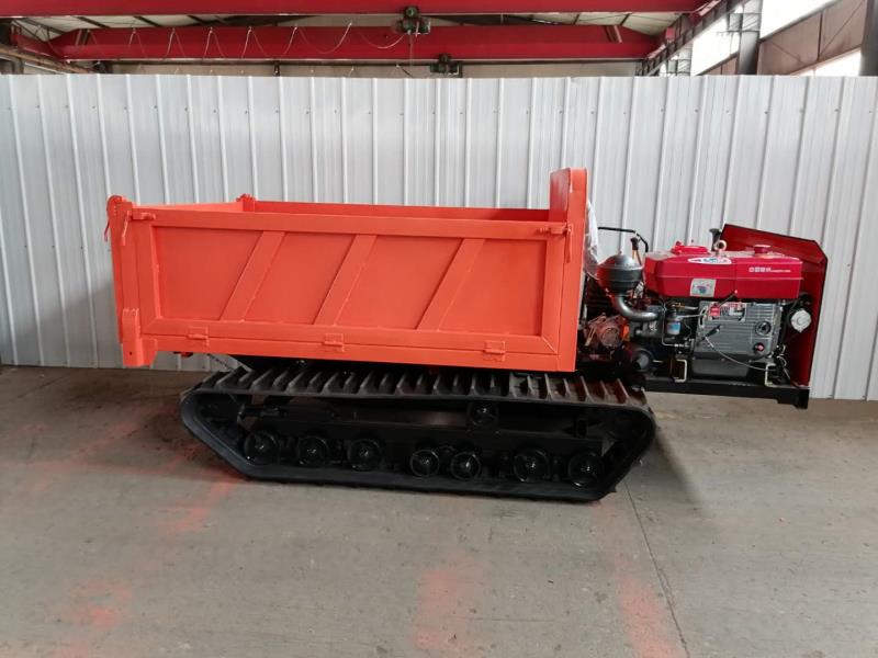 2吨履带运输车价格自卸式农用2吨运输车爬山虎履带运输车