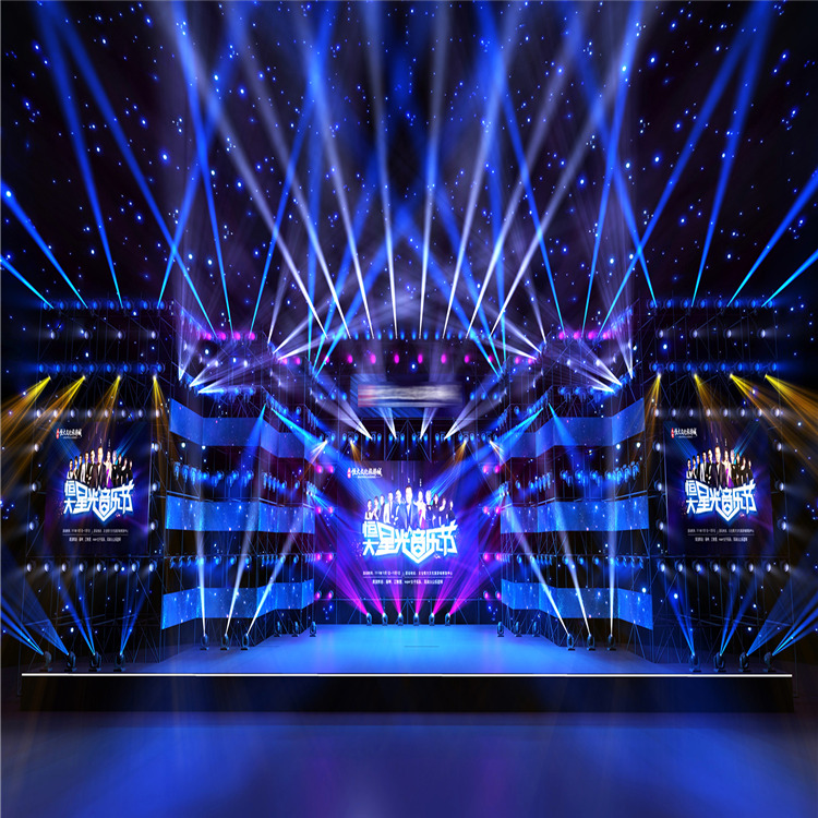 舞台搭建 活动场地搭建 开工复工图片_高清图-南京标帝展览装饰工程
