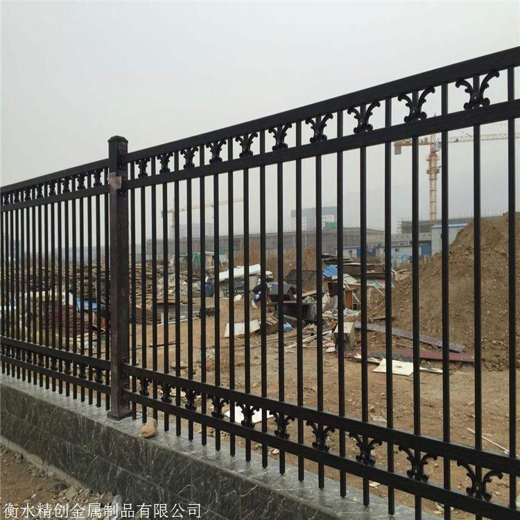 锡林郭勒盟锌钢围栏锌钢护栏围墙栏杆信誉保证