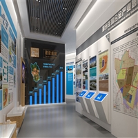 企业展厅科技展馆设计 3D效果图荣誉活动室 VR制作CAD代画