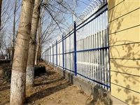 吴忠锌钢围栏锌钢护栏围墙栏杆厂家供应