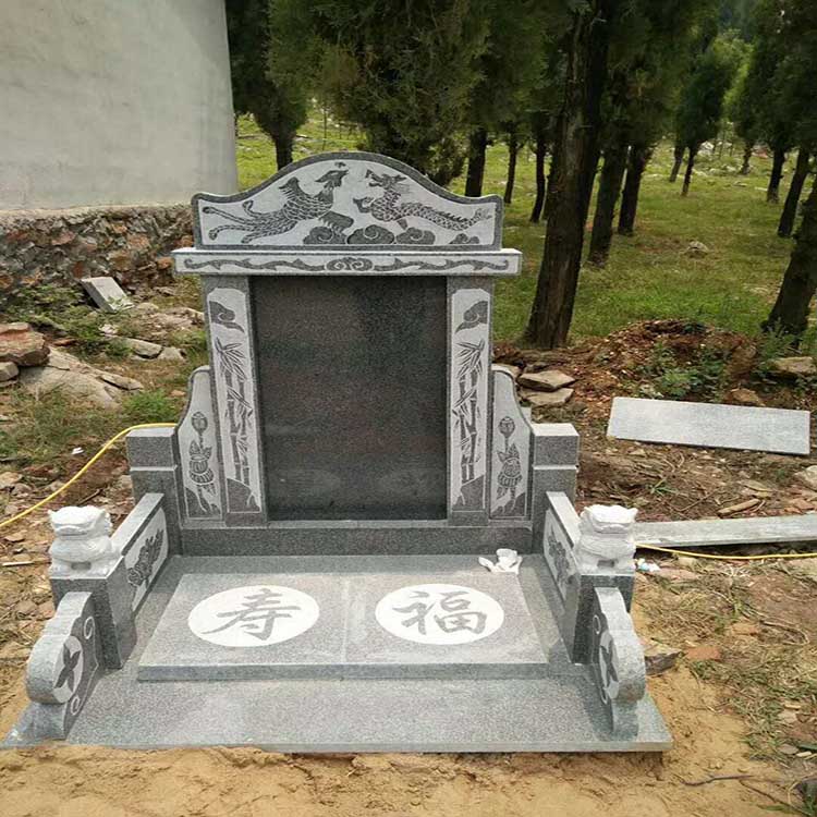 雕刻墓碑 单人墓碑 金越石业 价格便宜