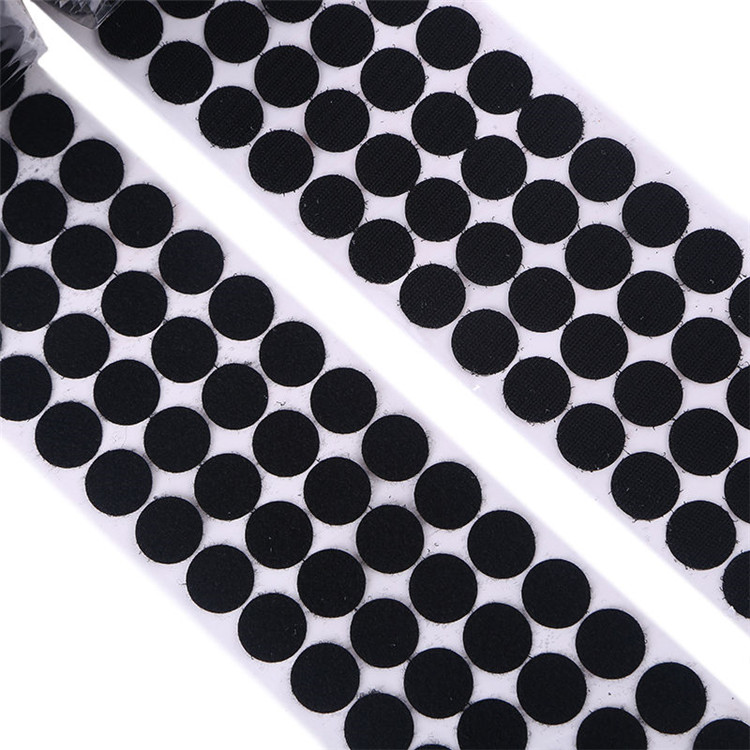 背胶魔术贴 圆形背胶魔术贴 自粘魔术贴