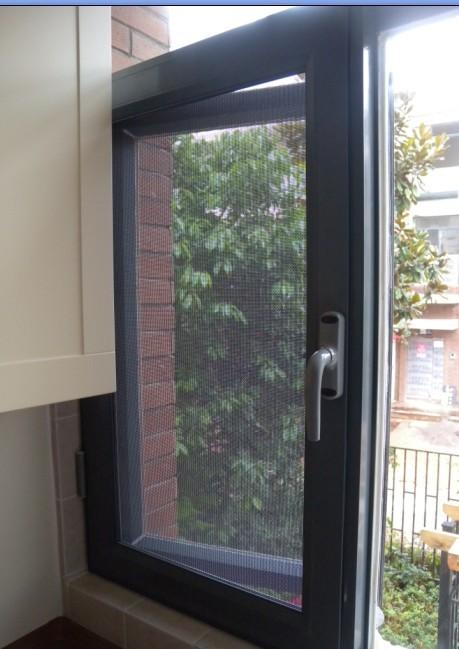 新品推荐防蚊金刚纱窗平开手动式金刚纱窗