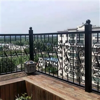 欧式铁艺围栏安装 北京护栏厂家定制加工