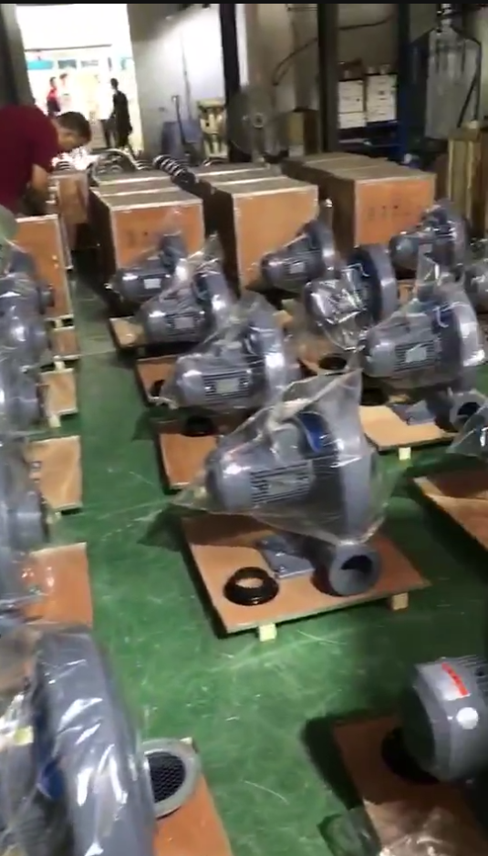 中壓風機打包