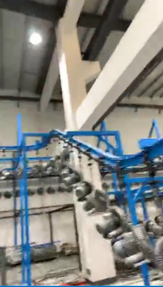 高壓風機流水線