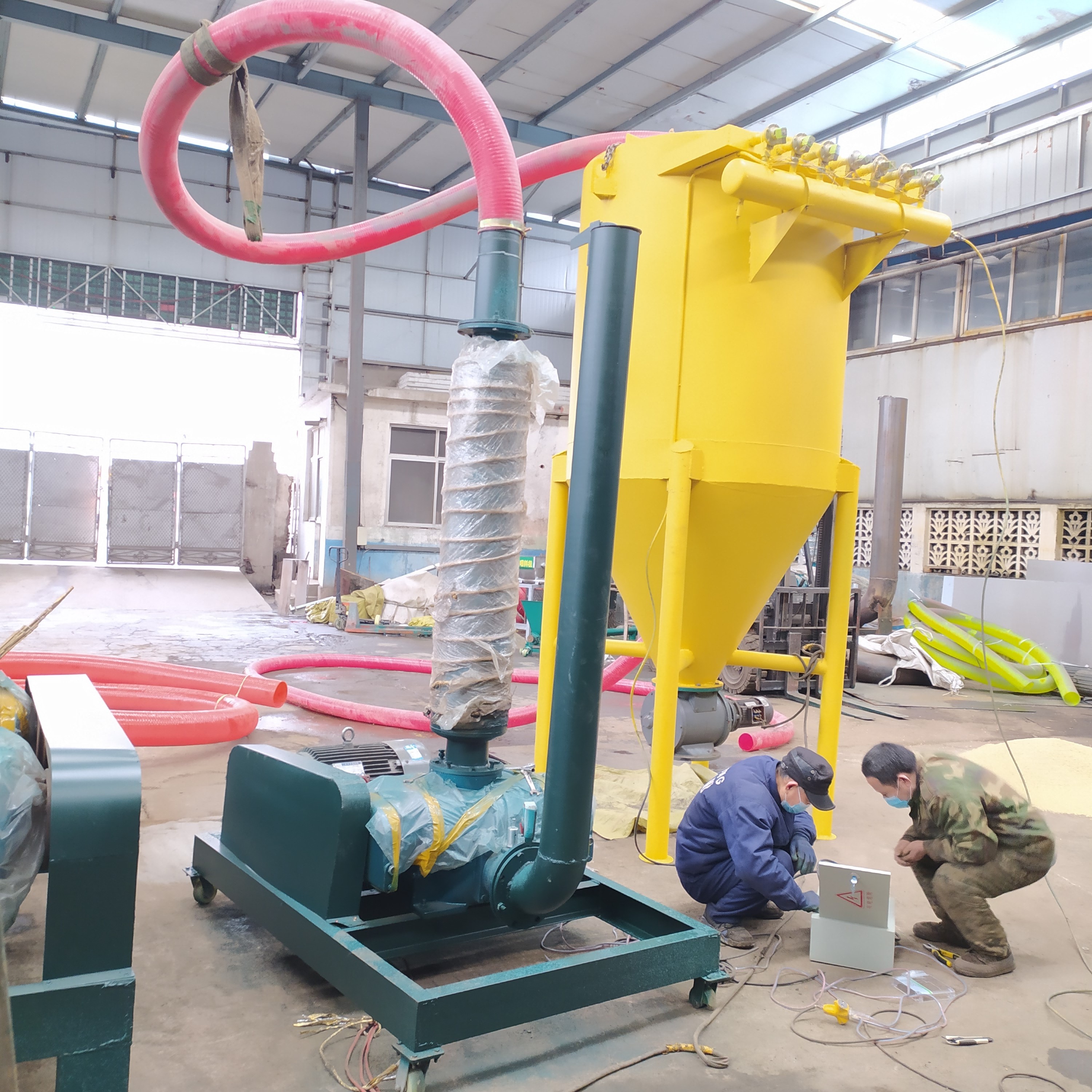 内蒙古水泥粉气力吸灰机xwzf石头粉气力抽灰机报价