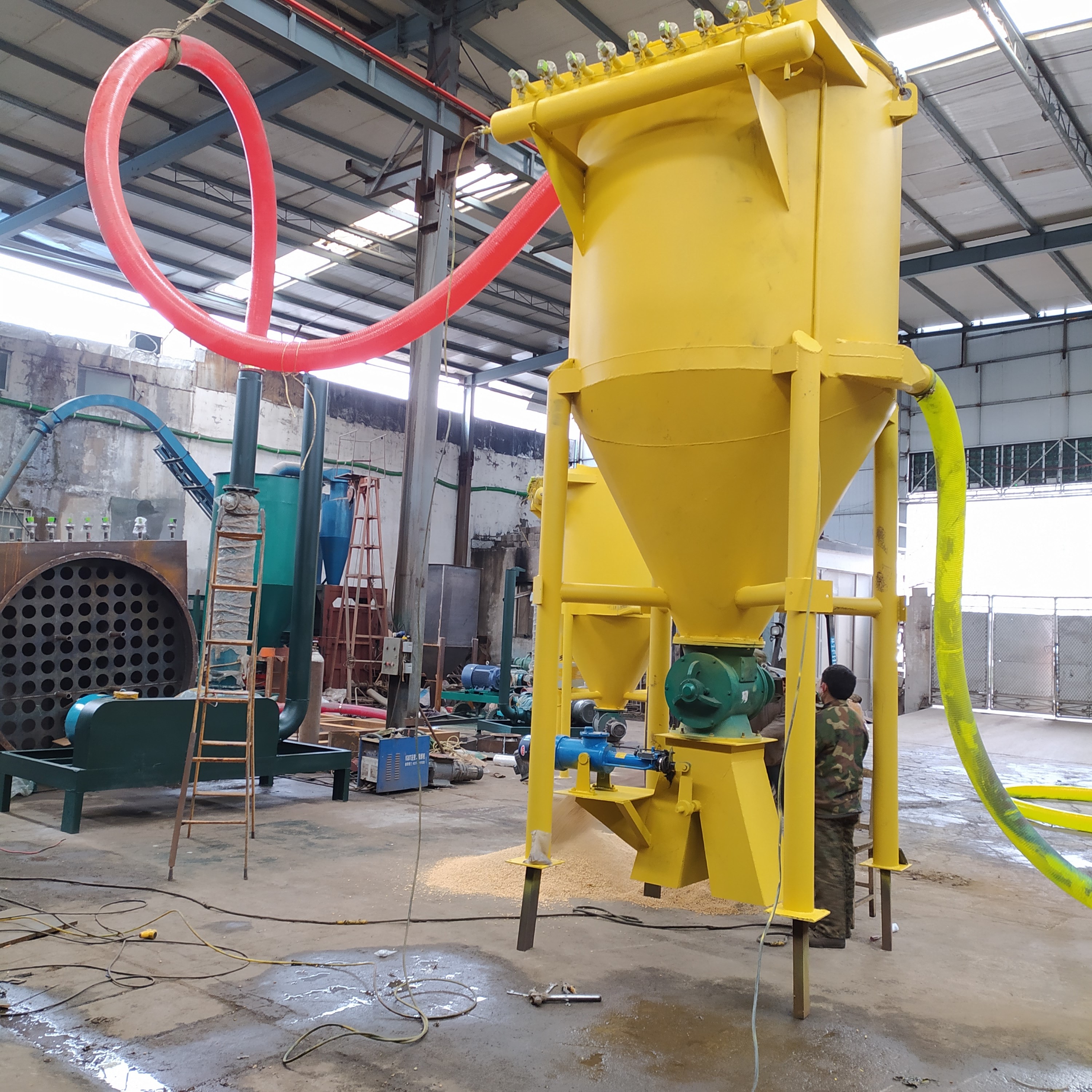 水泥厂气力吸灰机 库房环保气力吸灰机zcjb 锦辉直供