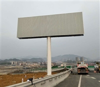 拉萨t型立柱广告牌户外高炮广告牌报价品质耐用