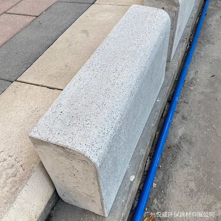 道牙石混凝土路沿石批发仿芝麻灰路缘石厂家批发广州悦威