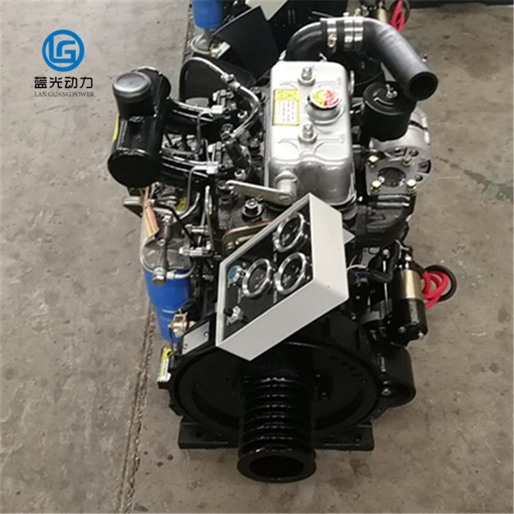 拖拉机力佳两缸2110柴油机 小型渔船配套两缸水冷发动机