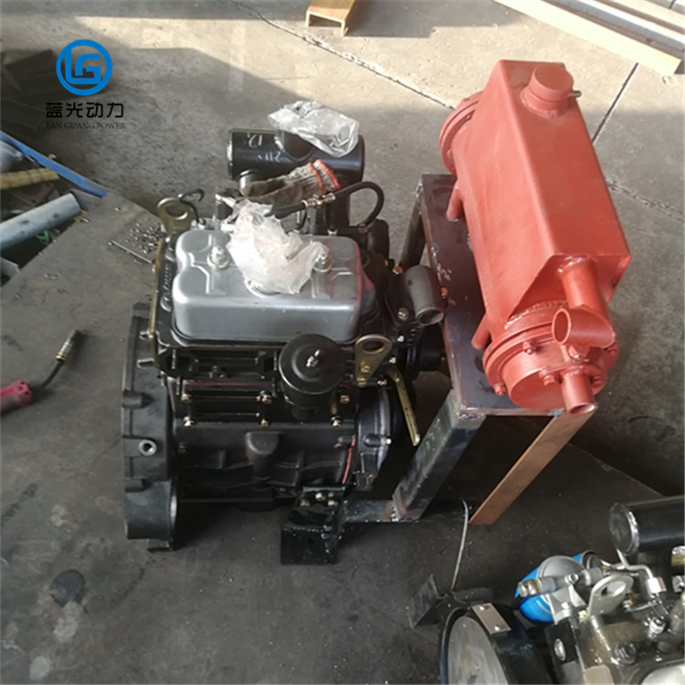 蓝光两缸柴油机福建力佳3100发动机50匹马力