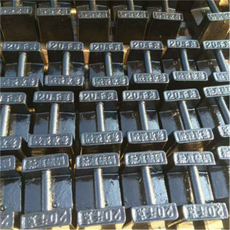 许昌5公斤锁型砝码价格 25千克电梯配重块砝码销售