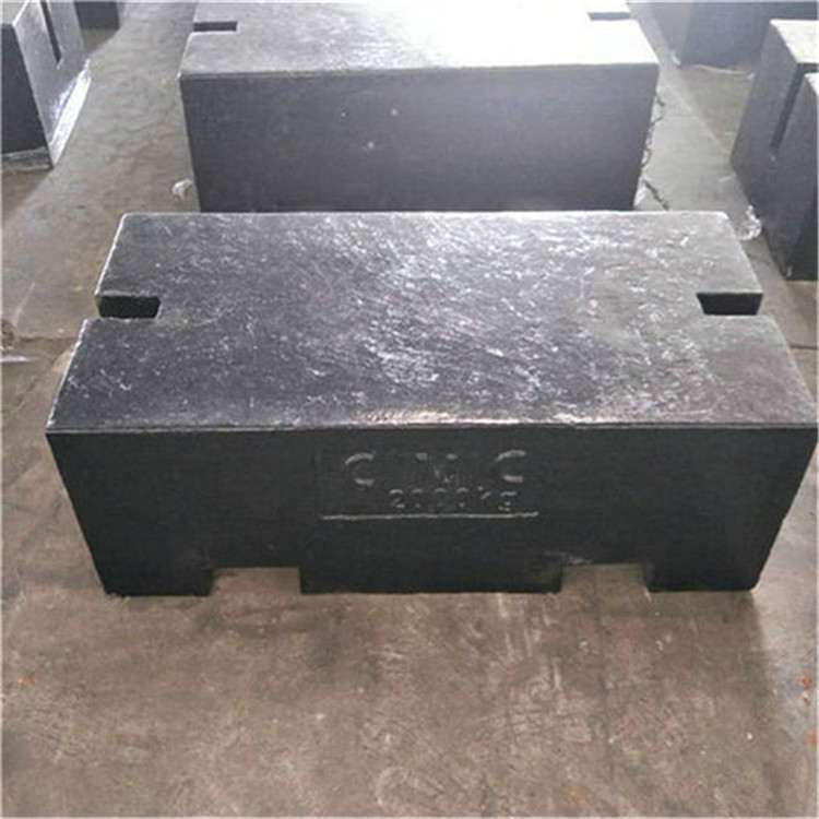 CMC砝码厂家 2吨灰口铸铁标准砝码黄石供应