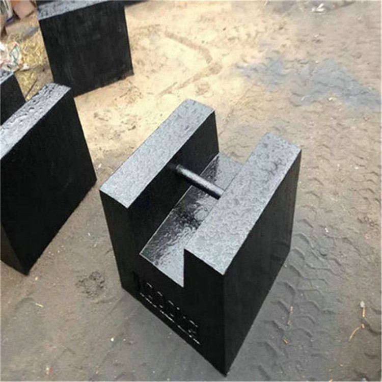 浏阳1吨长方形平板标磅铸铁砝码 m1等级标准砝码供应商